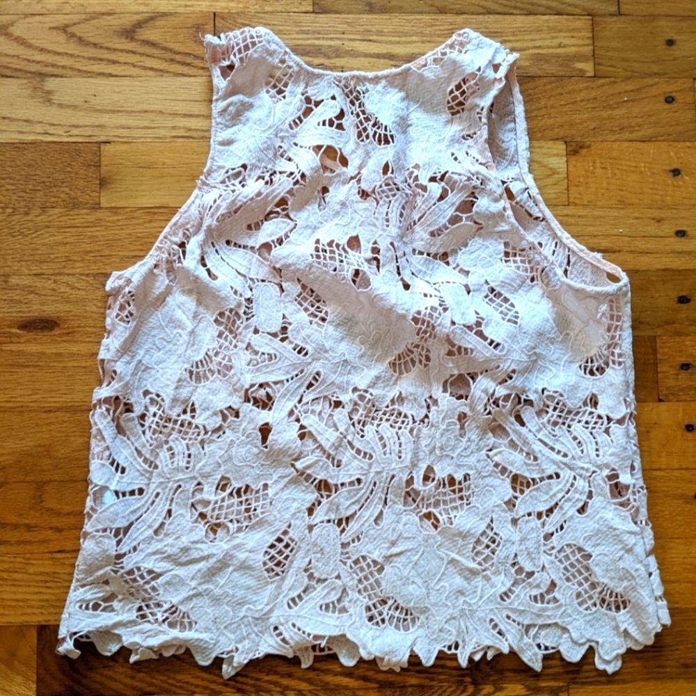 Caution to the Wind Lace Top - Picture 6 of 7